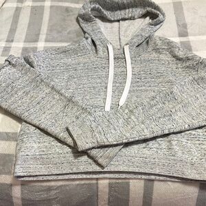 Gray Hooded Sweater for women